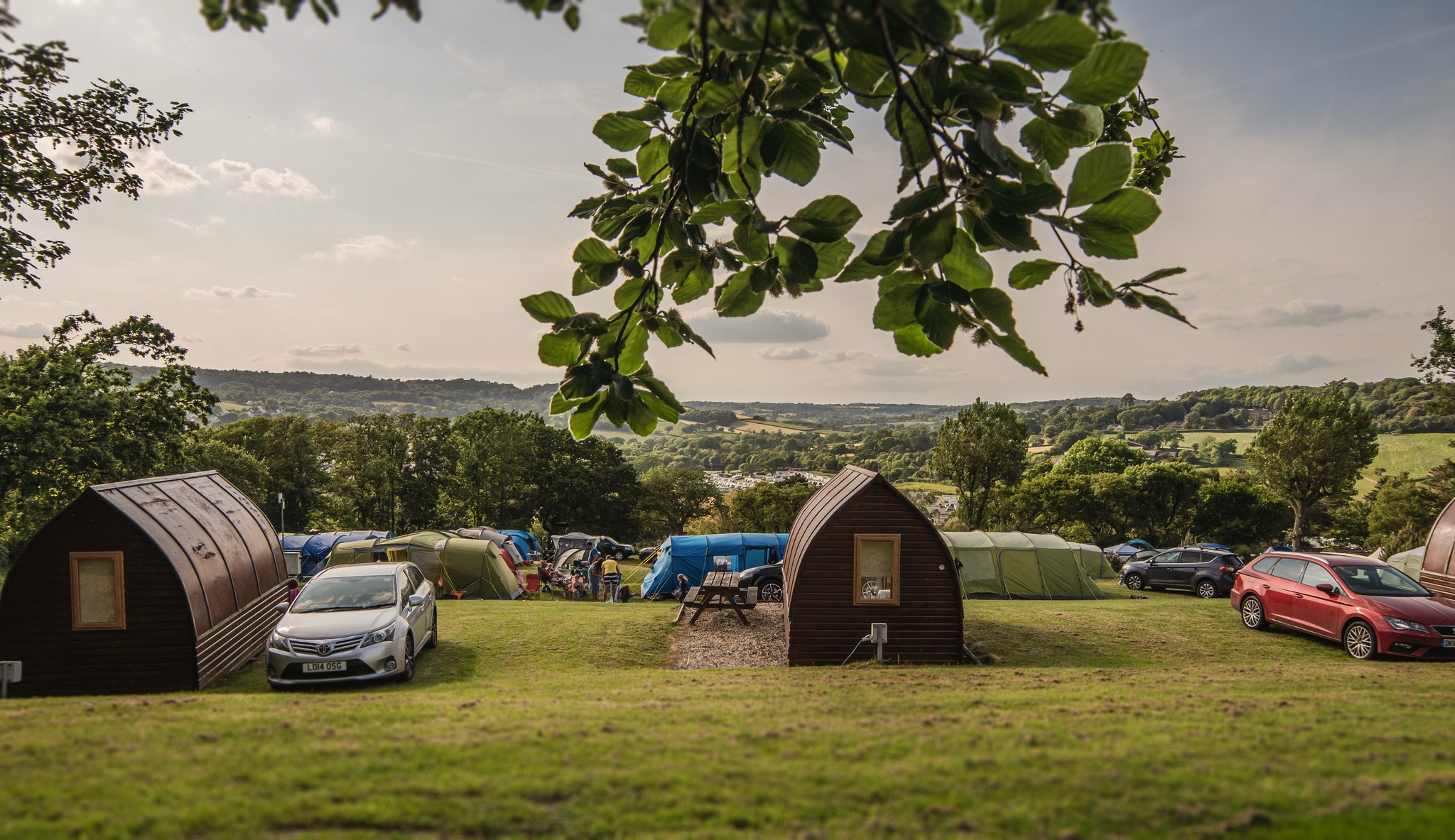 charmouth campsite in west dorset