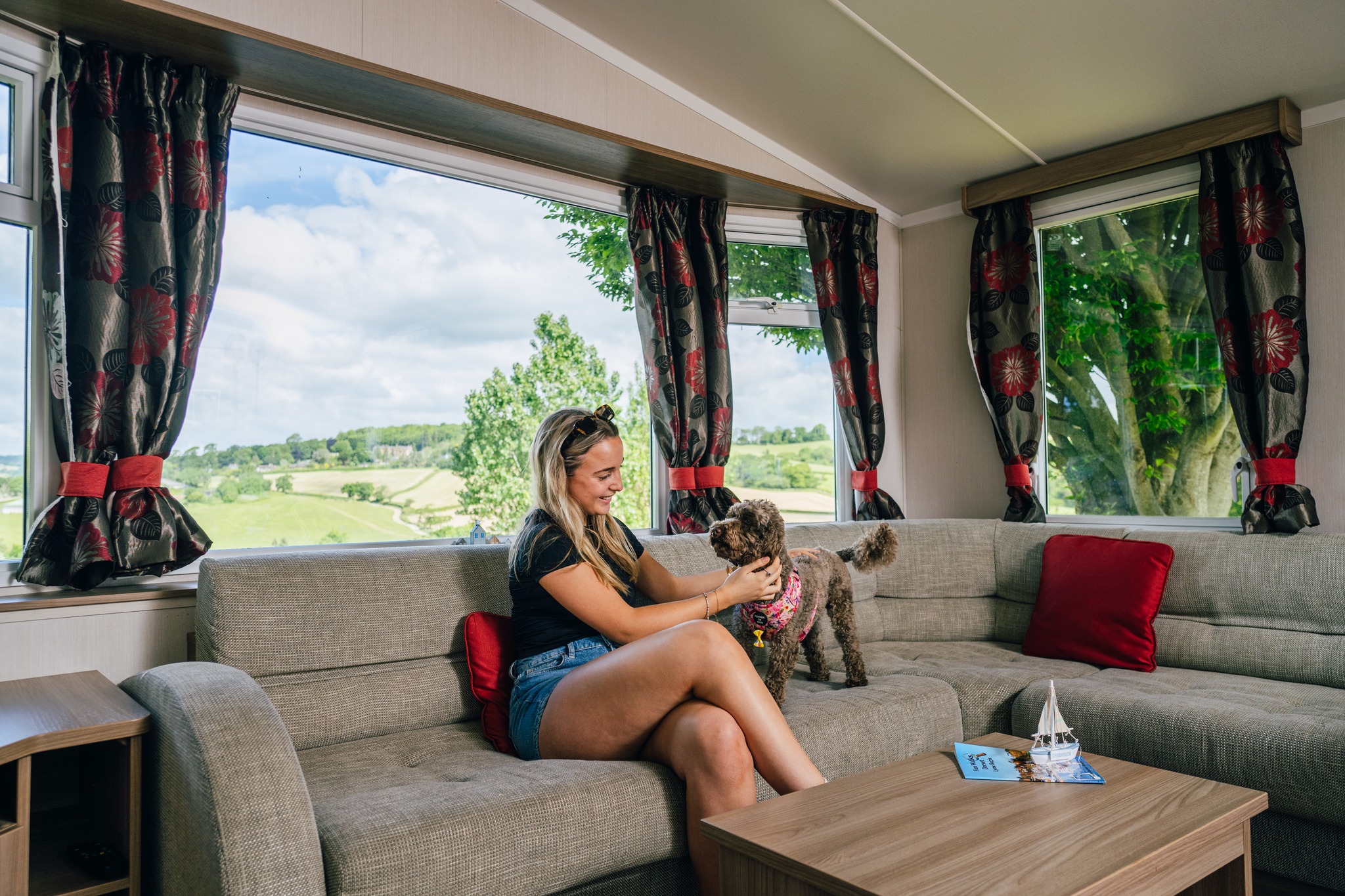 dog friendly static caravans for hire in charmouth